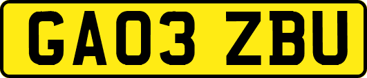 GA03ZBU