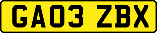 GA03ZBX