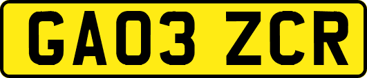 GA03ZCR