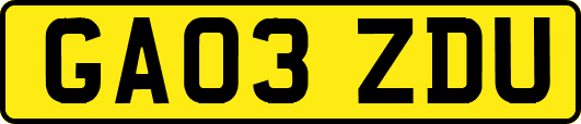 GA03ZDU