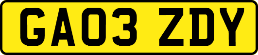 GA03ZDY