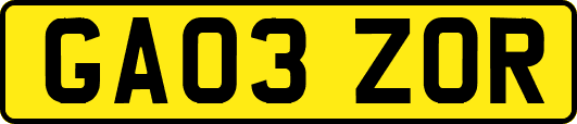 GA03ZOR
