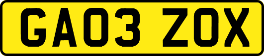 GA03ZOX
