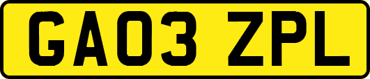 GA03ZPL