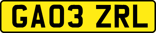 GA03ZRL