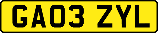 GA03ZYL
