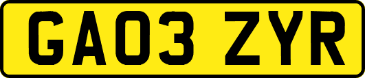 GA03ZYR