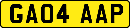 GA04AAP