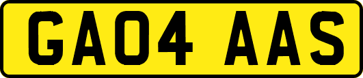 GA04AAS