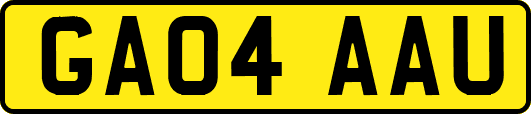 GA04AAU