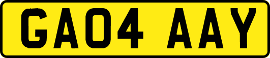 GA04AAY