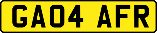 GA04AFR