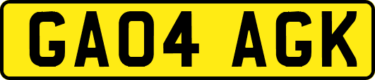 GA04AGK