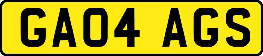 GA04AGS