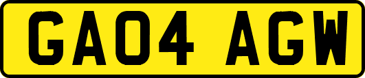 GA04AGW