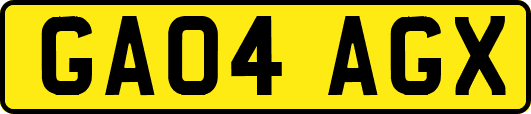 GA04AGX