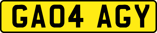 GA04AGY