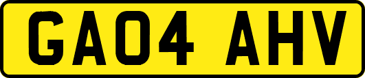 GA04AHV