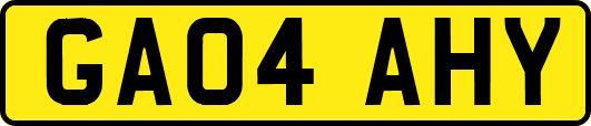 GA04AHY