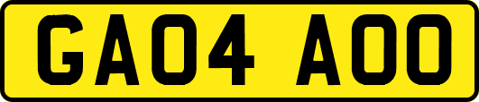 GA04AOO