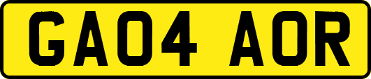 GA04AOR