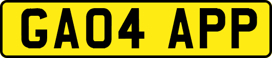 GA04APP
