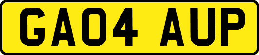 GA04AUP