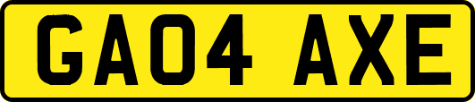GA04AXE
