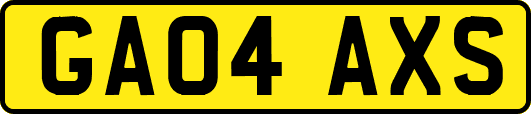 GA04AXS