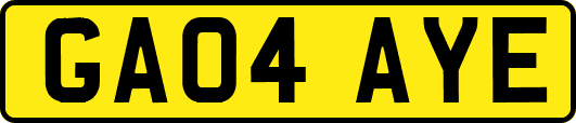 GA04AYE