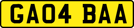 GA04BAA