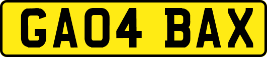 GA04BAX