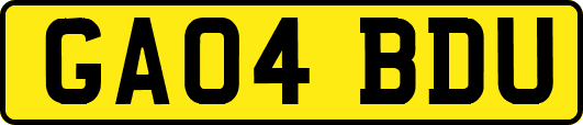GA04BDU