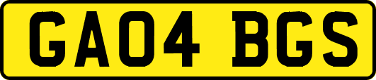 GA04BGS