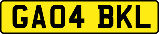 GA04BKL