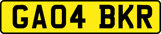 GA04BKR
