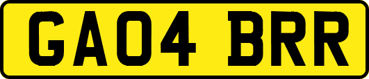 GA04BRR