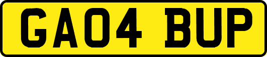 GA04BUP