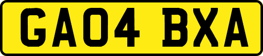 GA04BXA