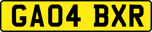 GA04BXR