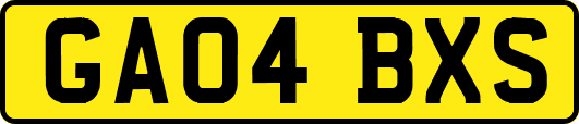GA04BXS