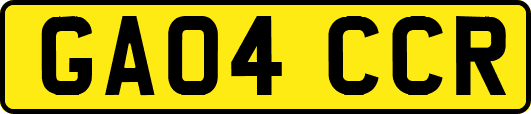 GA04CCR