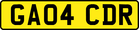 GA04CDR