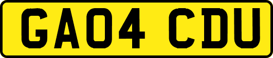 GA04CDU