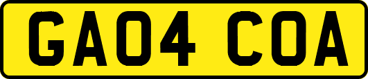 GA04COA