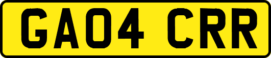 GA04CRR