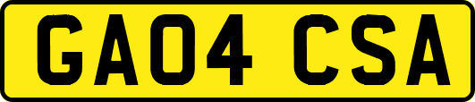 GA04CSA