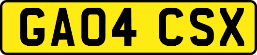 GA04CSX