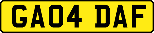 GA04DAF
