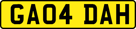 GA04DAH